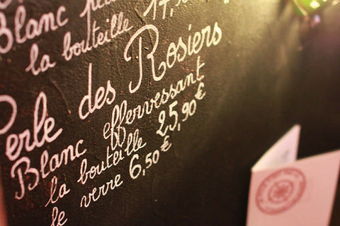 Les 3 indications obligatoires sur sa carte des vins