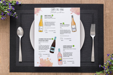 Comment construire une carte des vins de restaurant ?