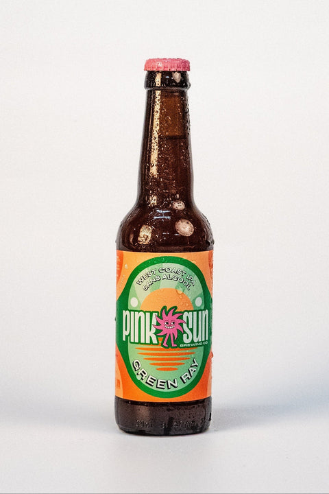 Green Ray, alkoholfreies IPA, 33 cl – Pink Sun Brewing
