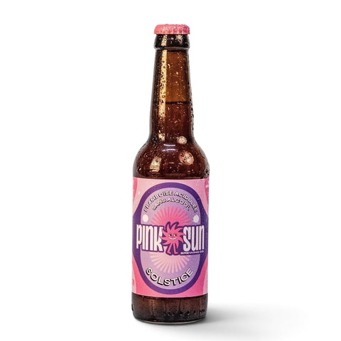 Solstice, non-alcoholic tart raspberry beer, 33 cl