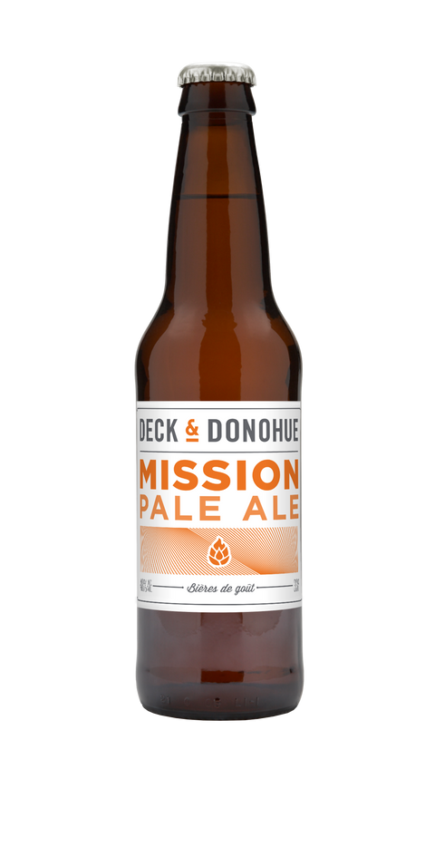 Mission Pale Ale, helles Bier mit Bio-Zitrusfrüchten, 33 cl