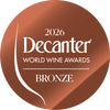 Medaglia di bronzo – Decanter World Wine Awards 2026