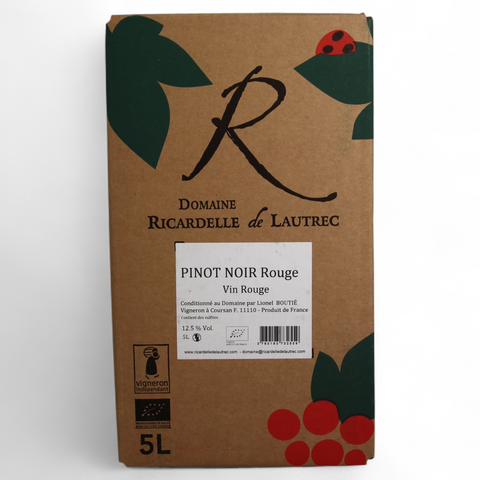 Bouteille de vin BIB 5L Cuvée Scène - Pinot Noir °2 2025 du domaine Domaine Ricardelle de Lautrec