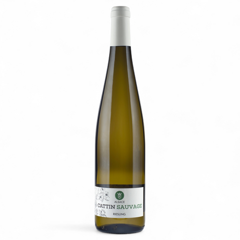Bouteille de vin Cattin Sauvage Riesling 2024 du domaine Joseph CATTIN