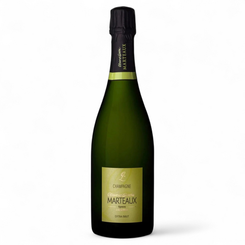 Champagne Extra Brut wine bottle from the Champagne Olivier Marteaux estate