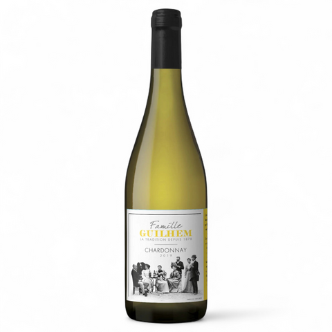 Bouteille de vin Chardonnay 2025 du domaine Château Guilhem