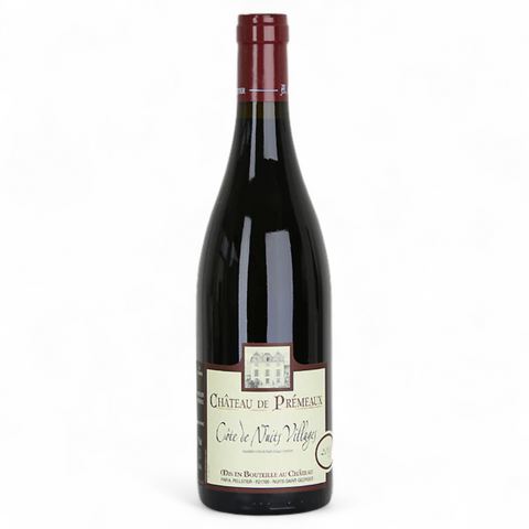 Botella de vino Côtes de Nuits Villages 2023 de la bodega Château de Premeaux