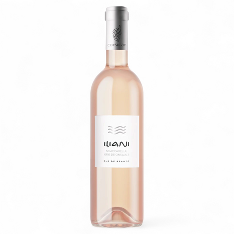 Bouteille de vin Iliani Rosé 2025 du domaine Corsican Wines