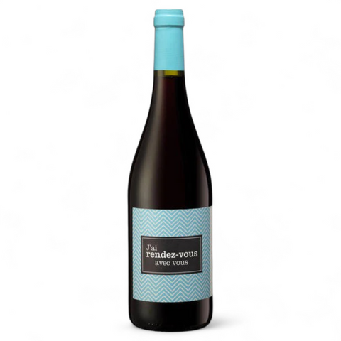 Bouteille de vin J'ai Rendez-Vous avec Vous Rouge 2022 du domaine Domaine Rière Cadène