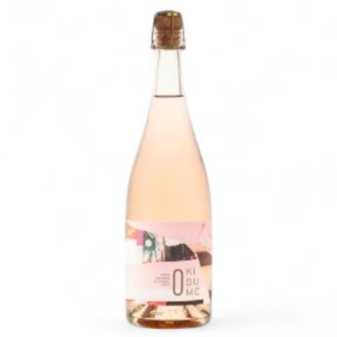 Bouteille de vin Kisume Pétillant Rosé du domaine Aubert & Mathieu