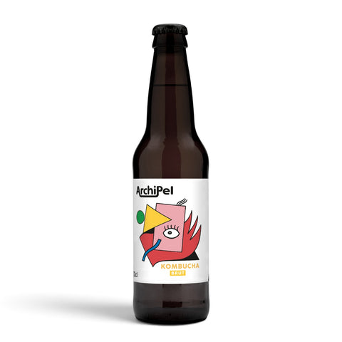 Unfiltered Kombucha, 33 cl