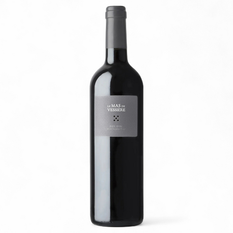 Flasche Rotwein „Mas de Vessière 2024“ vom Weingut Château Vessière