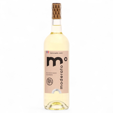 Bouteille de vin Moderato Blanc - Cuvée Originale du domaine Moderato