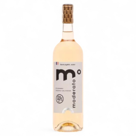 Bouteille de vin Moderato Rosé - Cuvée Originale du domaine Moderato