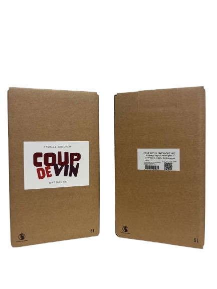 BIB 5L Coup de Vin Rouge 2025