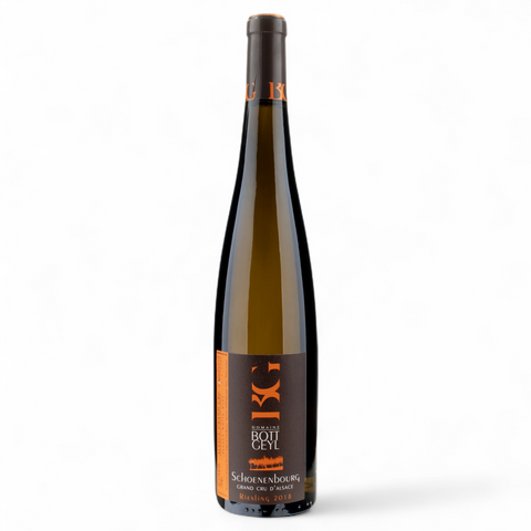 Bottiglia di vino Riesling Grand Cru Schoenenbourg 2021 della tenuta Domaine Bott-Geyl