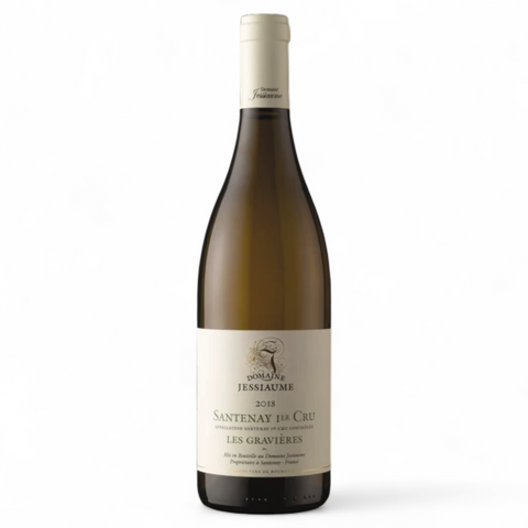 Botella de vino Santenay 1er Cru Les Gravières 2023 de la bodega Domaine Jessiaume